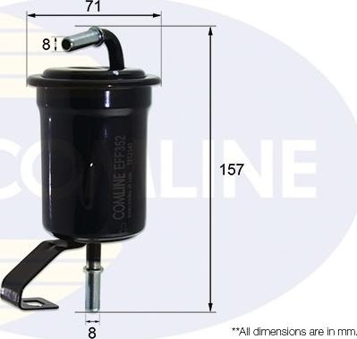 Comline EFF352 - Filtro carburante autozon.pro