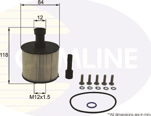 Comline EFF305D - Filtro carburante autozon.pro