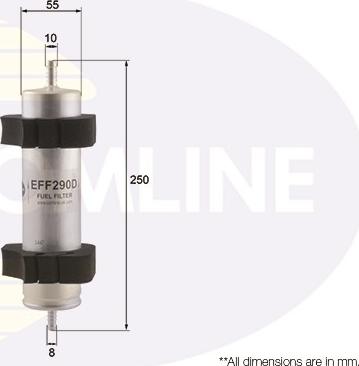 Comline EFF290D - Filtro carburante autozon.pro