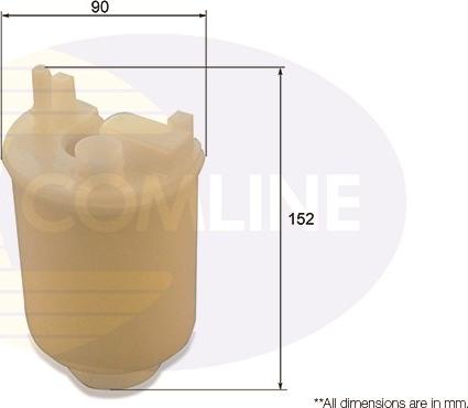 Comline EFF298 - Filtro carburante autozon.pro