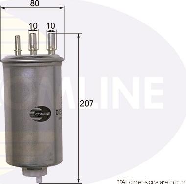 Comline EFF244 - Filtro carburante autozon.pro