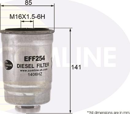 Comline EFF254 - Filtro carburante autozon.pro