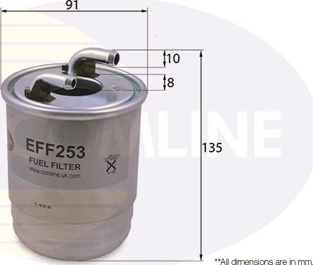 Comline EFF253 - Filtro carburante autozon.pro