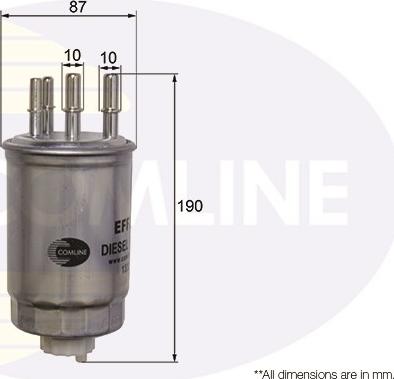 Comline EFF257 - Filtro carburante autozon.pro