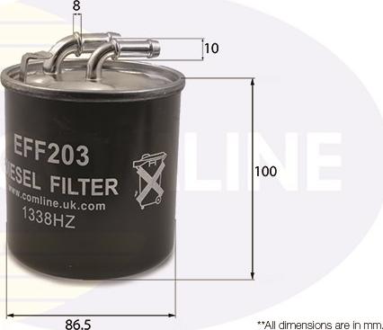 Comline EFF203 - Filtro carburante autozon.pro