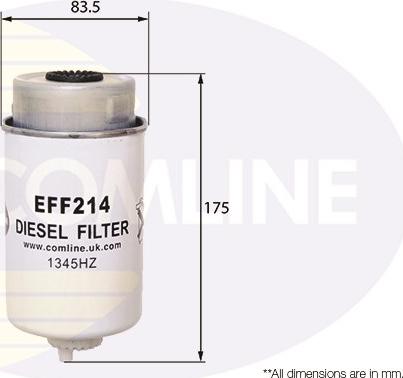 Comline EFF214 - Filtro carburante autozon.pro