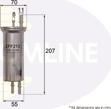 Comline EFF213 - Filtro carburante autozon.pro