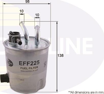 Comline EFF225 - Filtro carburante autozon.pro