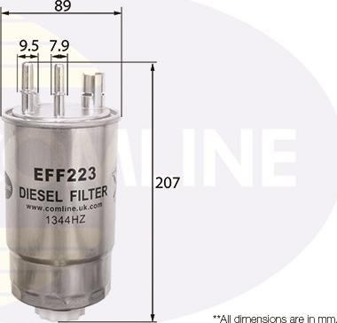 Comline EFF223 - Filtro carburante autozon.pro