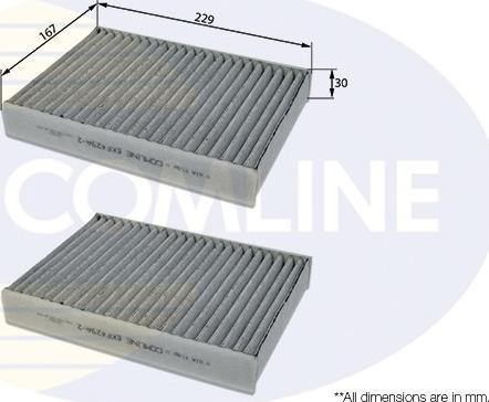 Comline EKF429A-2 - Filtro, Aria abitacolo autozon.pro