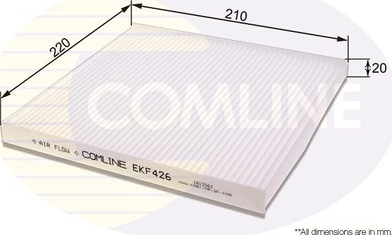 Comline EKF426 - Filtro, Aria abitacolo autozon.pro