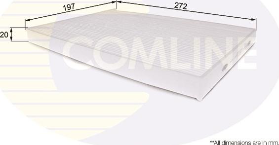 Comline EKF190 - Filtro, Aria abitacolo autozon.pro