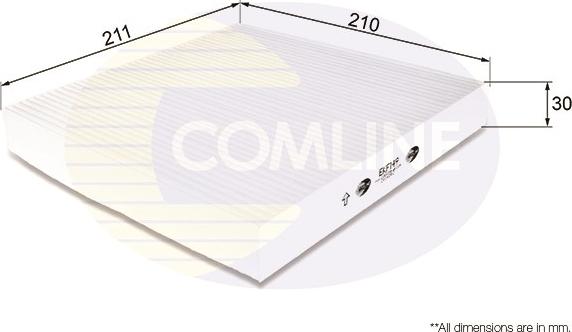 Comline EKF149 - Filtro, Aria abitacolo autozon.pro