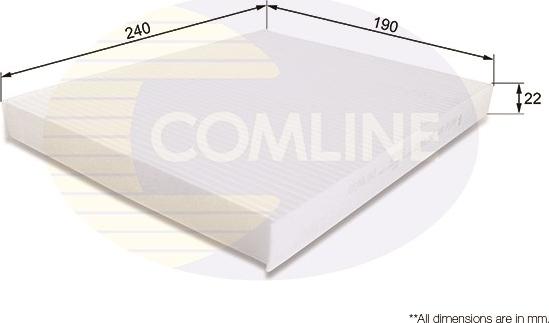 Comline EKF151 - Filtro, Aria abitacolo autozon.pro