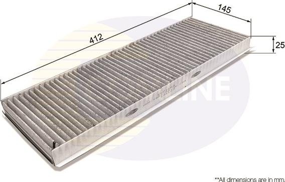 Comline EKF166A - Filtro, Aria abitacolo autozon.pro