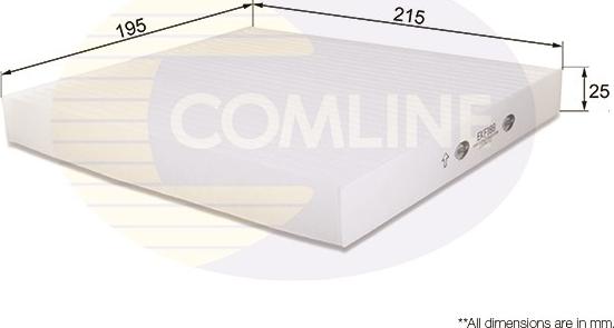 Comline EKF188 - Filtro, Aria abitacolo autozon.pro