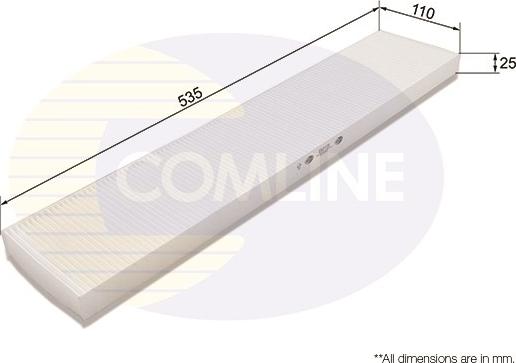 Comline EKF131 - Filtro, Aria abitacolo autozon.pro