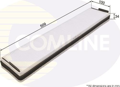 Comline EKF129 - Filtro, Aria abitacolo autozon.pro