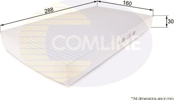 Comline EKF120 - Filtro, Aria abitacolo autozon.pro