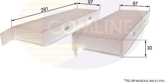 Comline EKF170 - Filtro, Aria abitacolo autozon.pro