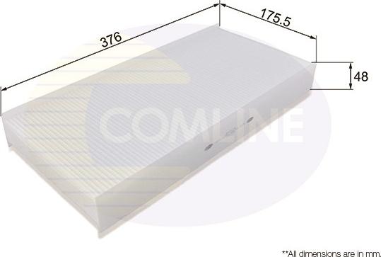 Comline EKF178 - Filtro, Aria abitacolo autozon.pro