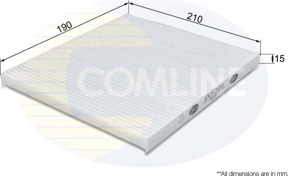 Comline EKF399 - Filtro, Aria abitacolo autozon.pro