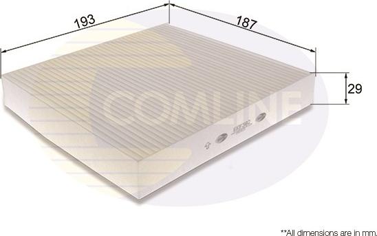 Comline EKF382 - Filtro, Aria abitacolo autozon.pro