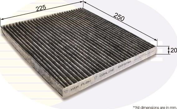 Comline EKF374A - Filtro, Aria abitacolo autozon.pro