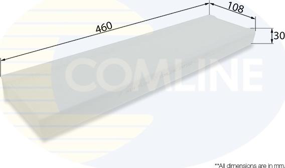 Comline EKF252 - Filtro, Aria abitacolo autozon.pro