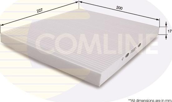 Comline EKF204 - Filtro, Aria abitacolo autozon.pro