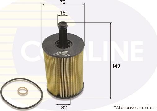 Comline EOF087 - Filtro olio autozon.pro