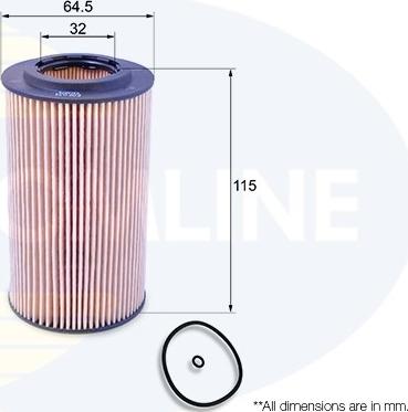 Comline EOF031 - Filtro olio autozon.pro