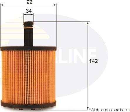 Comline EOF197 - Filtro olio autozon.pro