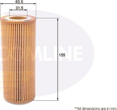 Comline EOF165 - Filtro olio autozon.pro