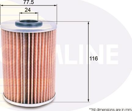 Comline EOF116 - Filtro olio autozon.pro