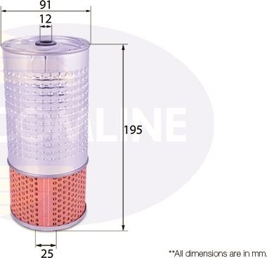 Comline EOF129 - Filtro olio autozon.pro