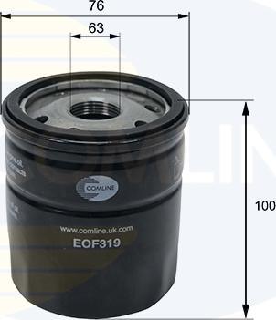 Comline EOF319 - Filtro olio autozon.pro