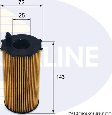 Comline EOF334 - Filtro olio autozon.pro