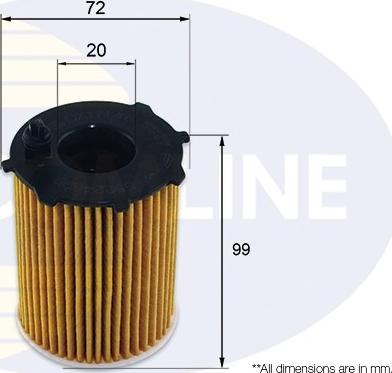 Comline EOF327 - Filtro olio autozon.pro