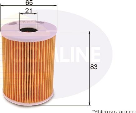 Comline EOF205 - Filtro olio autozon.pro