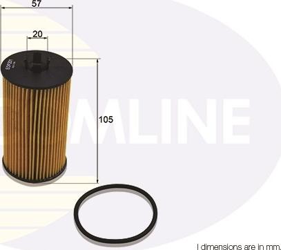 Comline EOF201 - Filtro olio autozon.pro