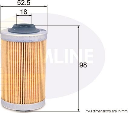 Comline EOF234 - Filtro olio autozon.pro