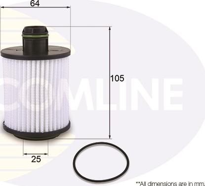 Comline EOF238 - Filtro olio autozon.pro