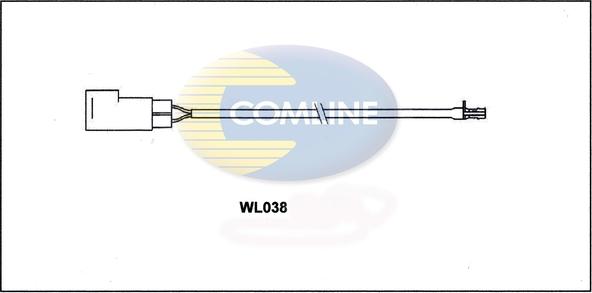 Comline WL038 - Contatto segnalazione, Usura past. freno / mat. d'attrito autozon.pro