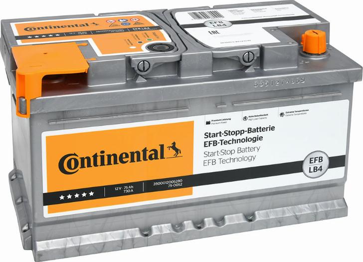 Continental 2800012005280 - Batteria avviamento autozon.pro