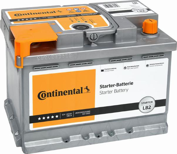 Continental 2800012020280 - Batteria avviamento autozon.pro