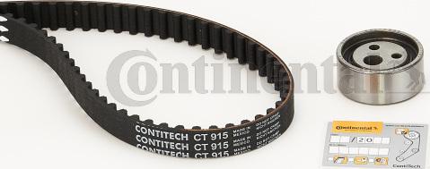 Contitech CT915K1 - Kit cinghie dentate autozon.pro