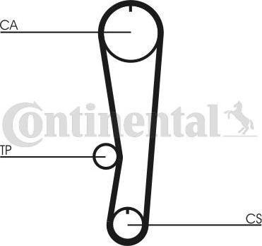 Contitech CT 895 - Cinghia dentata autozon.pro