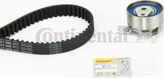 Contitech CT 866 K1 - Kit cinghie dentate autozon.pro