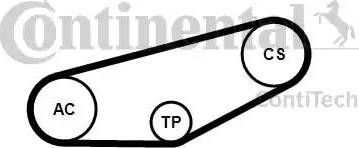 Continental 4PK855K1 - Kit Cinghie Poly-V autozon.pro